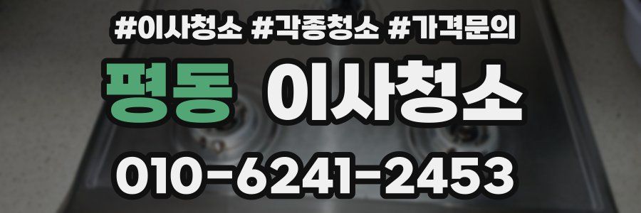 평동 이사청소