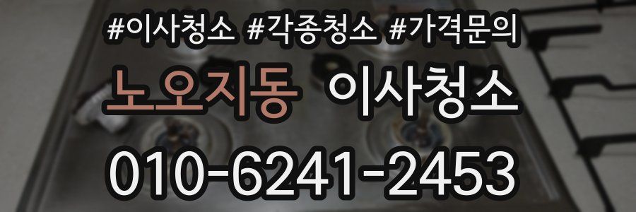 노오지동 이사청소