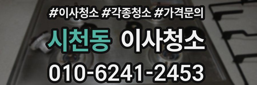 시천동 이사청소