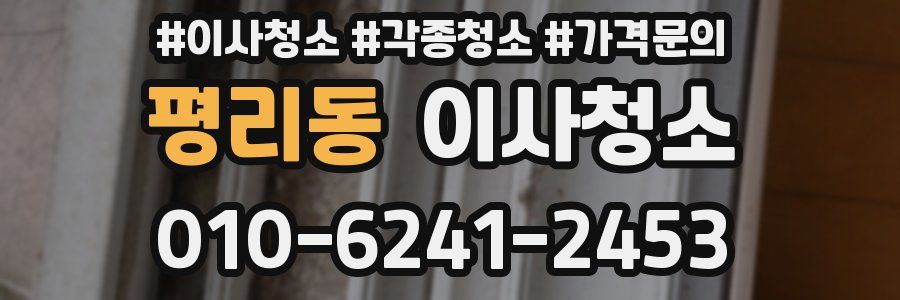 평리동 이사청소