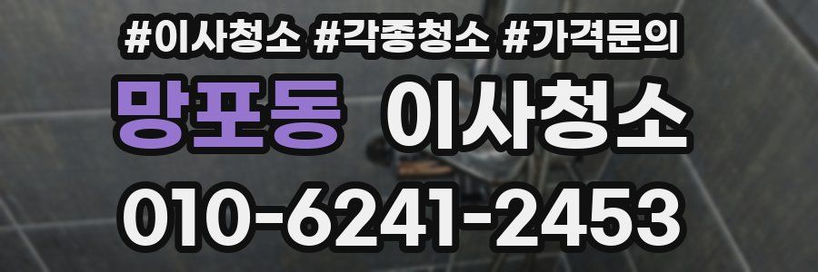 망포동 이사청소