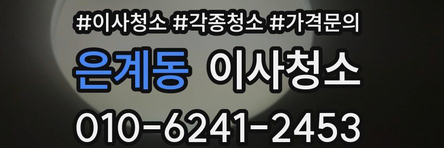 은계동 이사청소