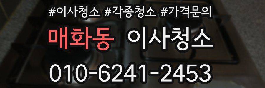 매화동 이사청소