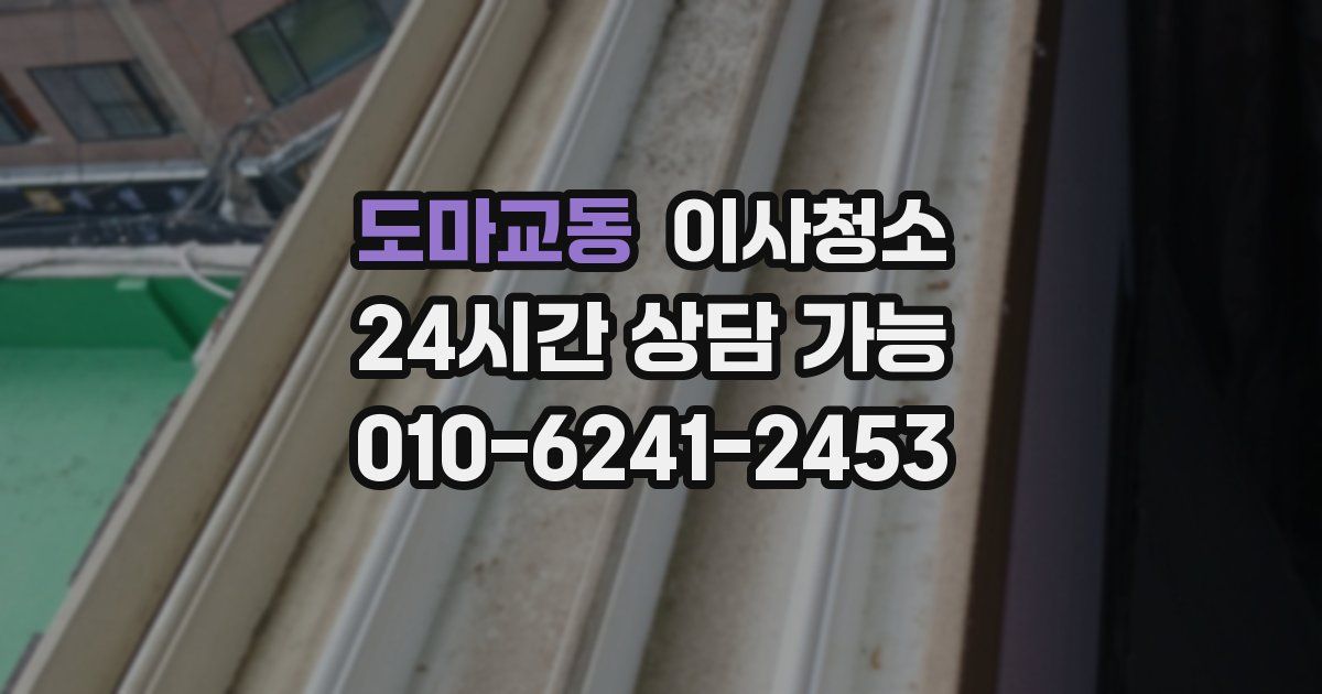 도마교동 입주청소