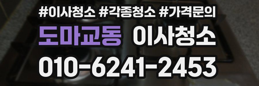 도마교동 이사청소