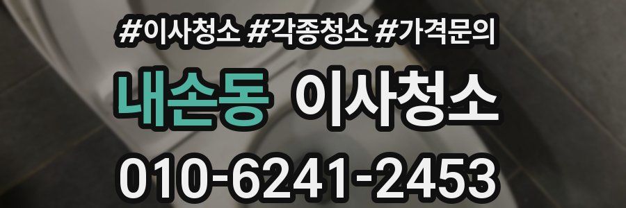 내손동 이사청소