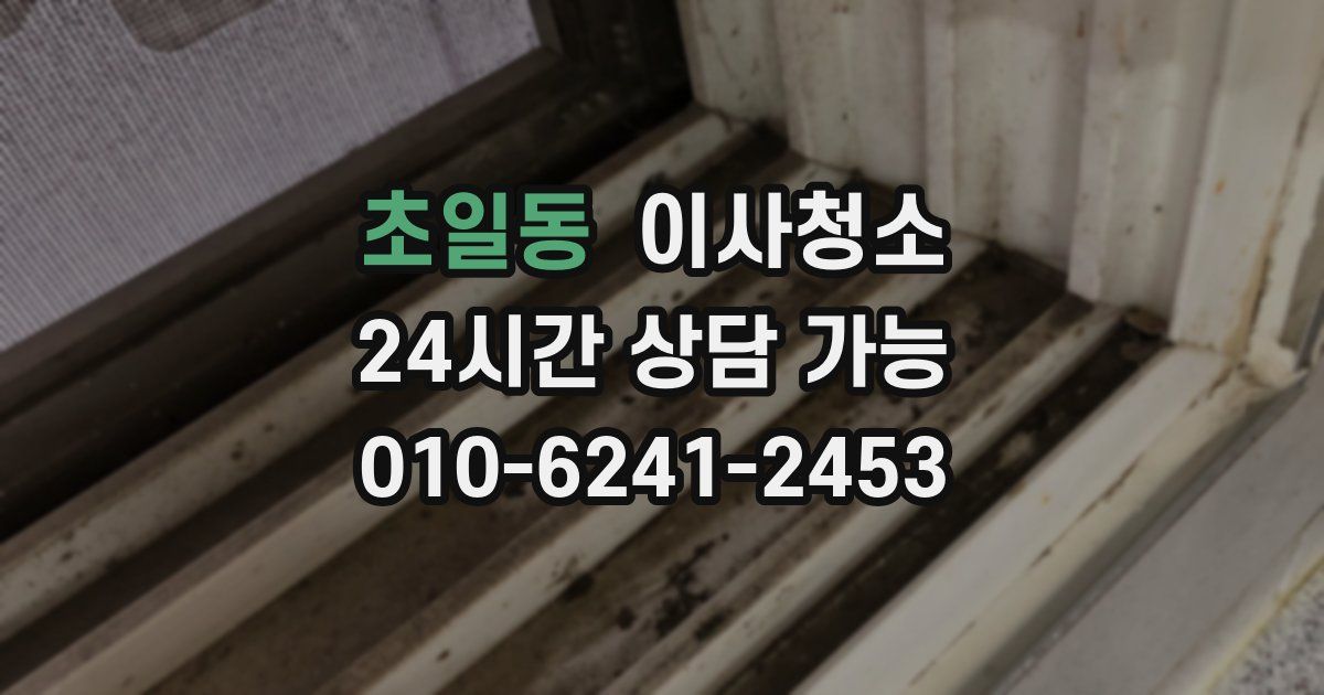 초일동 입주청소