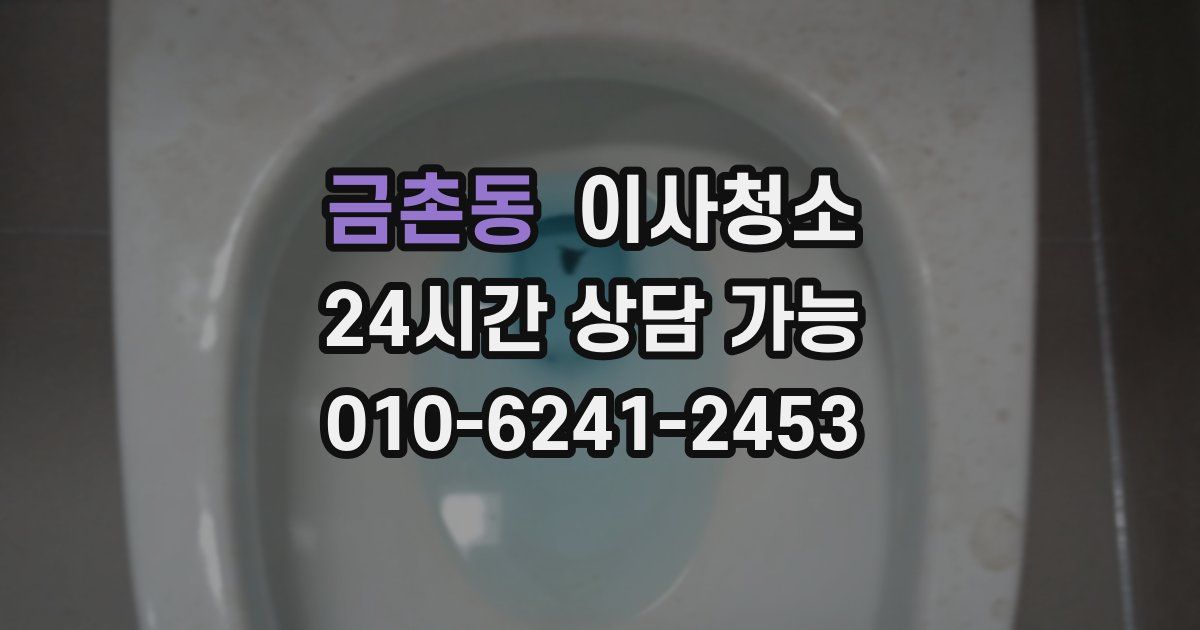 금촌동 입주청소