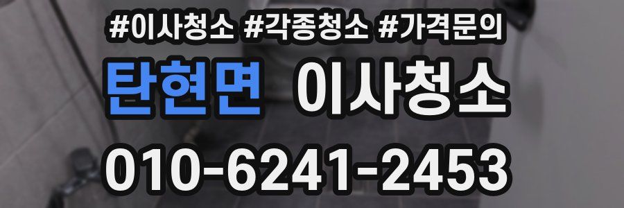 탄현면 이사청소