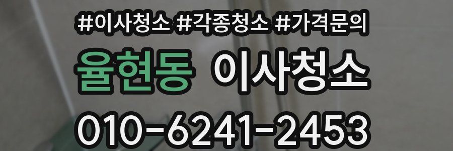 율현동 이사청소