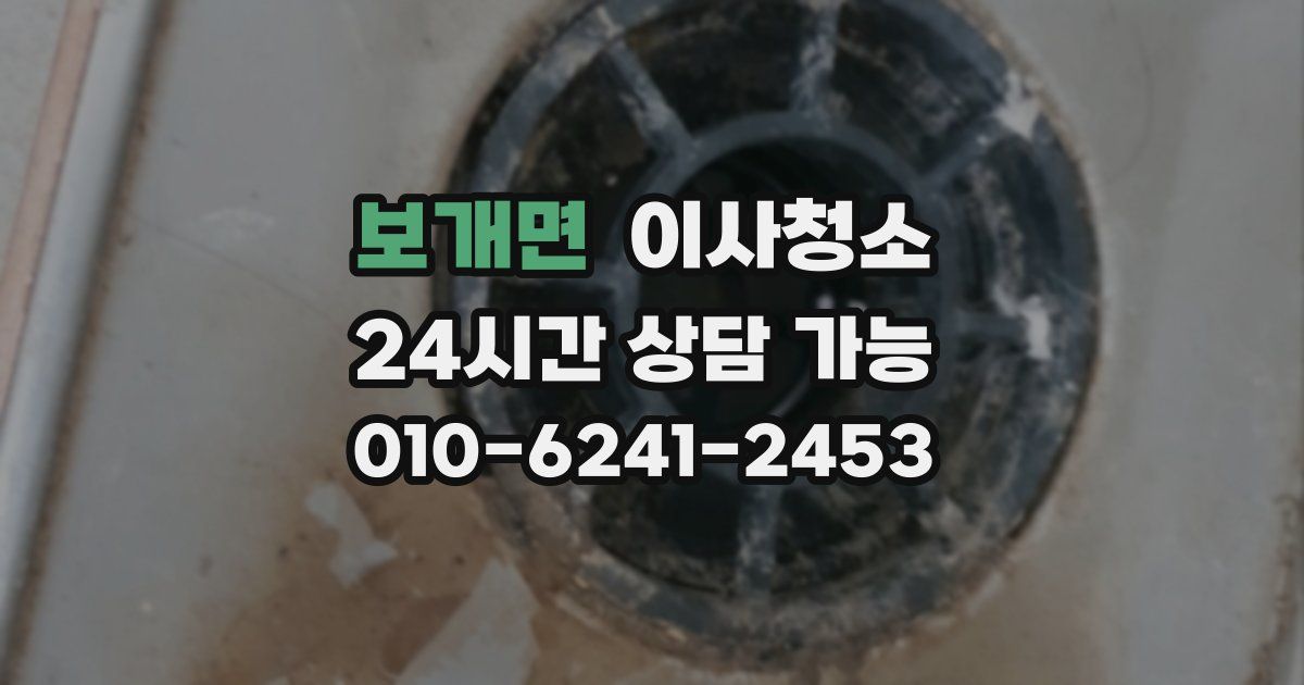 보개면 입주청소