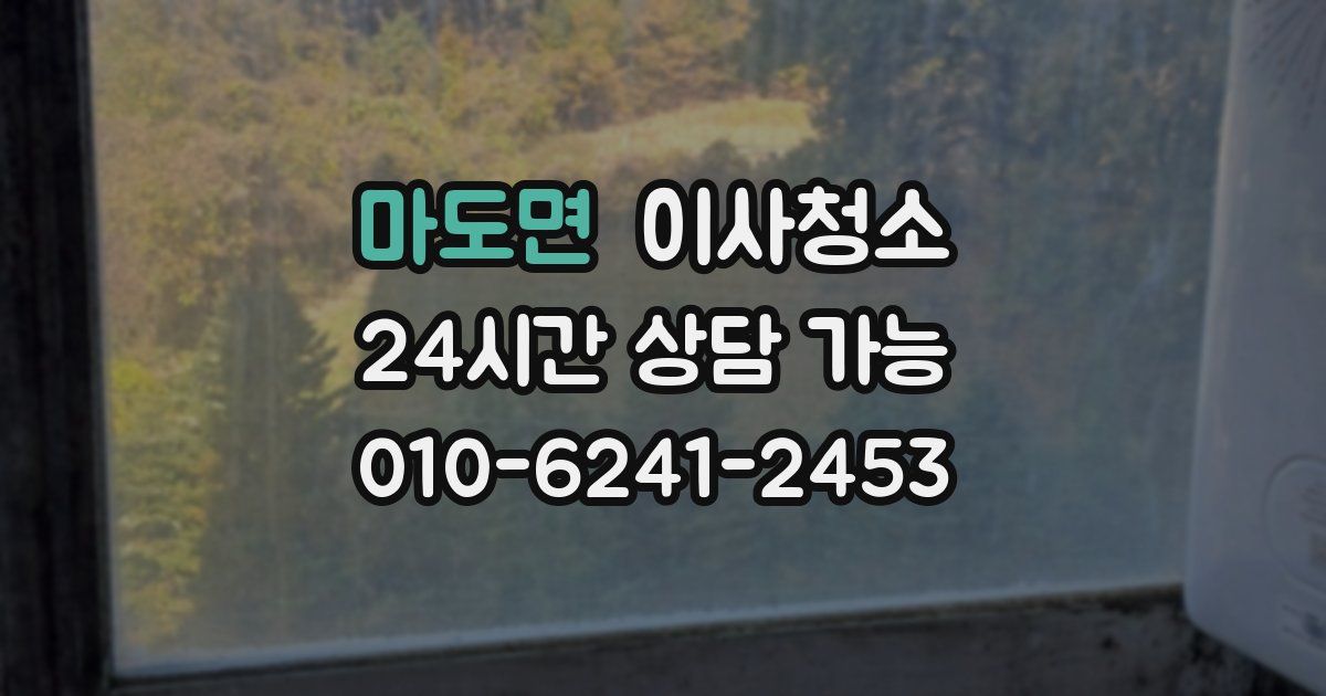 마도면 입주청소