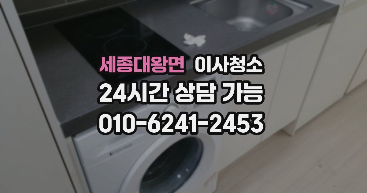 세종대왕면 입주청소