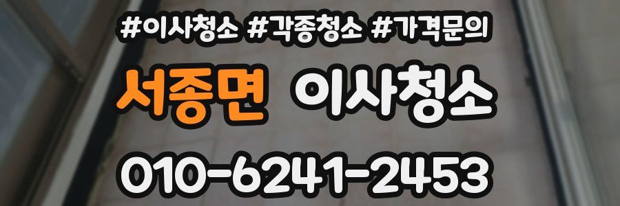 서종면 이사청소