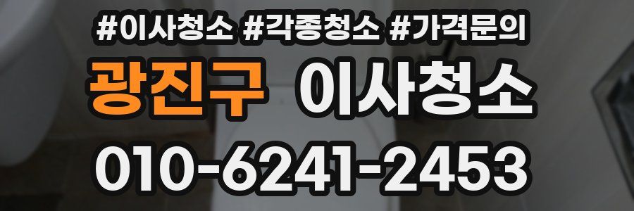 광진구 이사청소