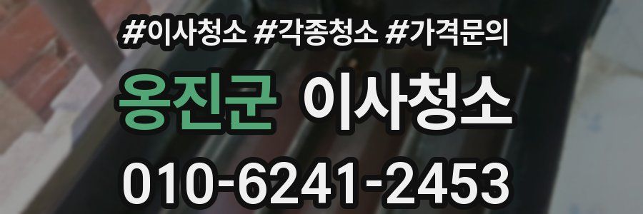 옹진군 이사청소