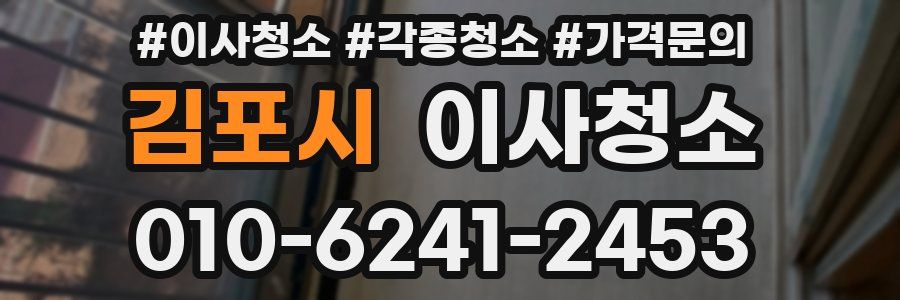 김포시 이사청소