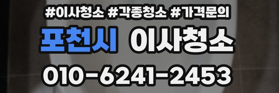 포천시 이사청소
