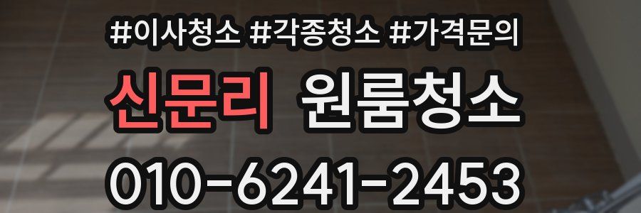 신문리 이사청소