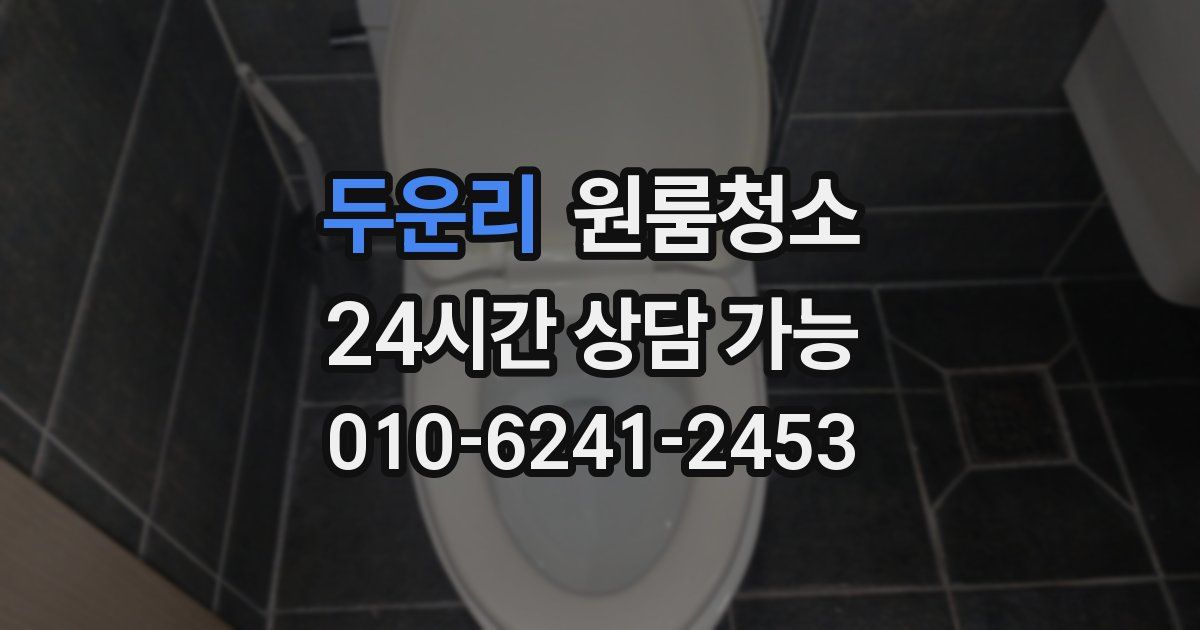 두운리 입주청소