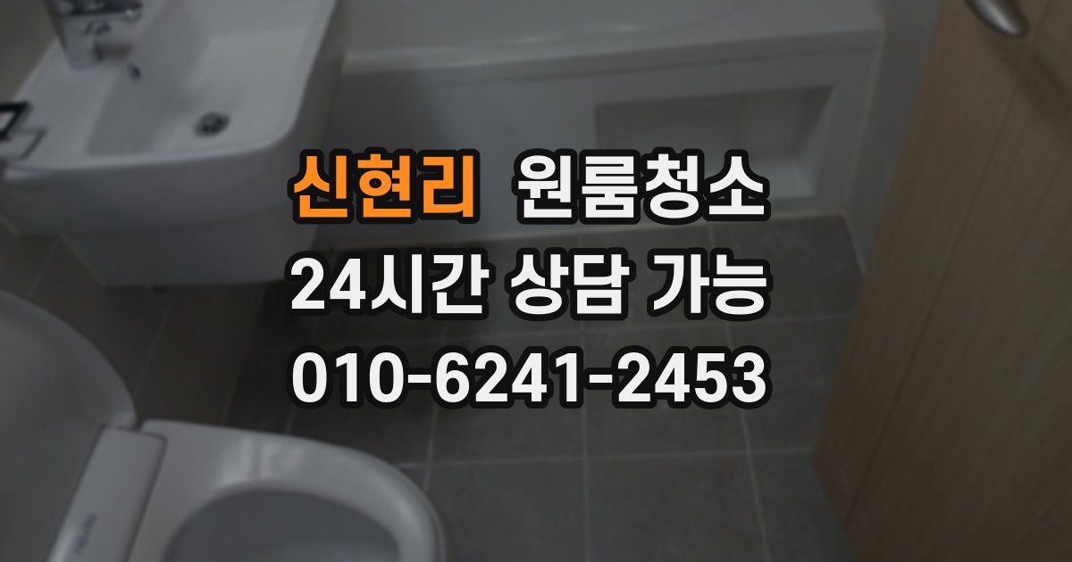 신현리 입주청소