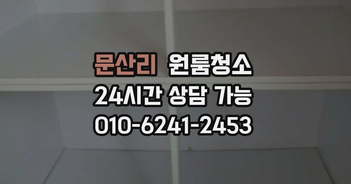 문산리 입주청소