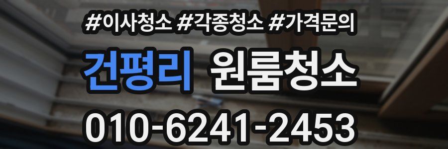 건평리 이사청소