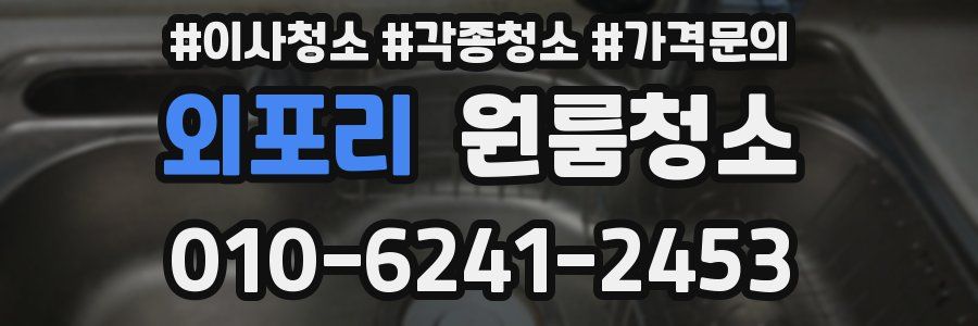 외포리 이사청소