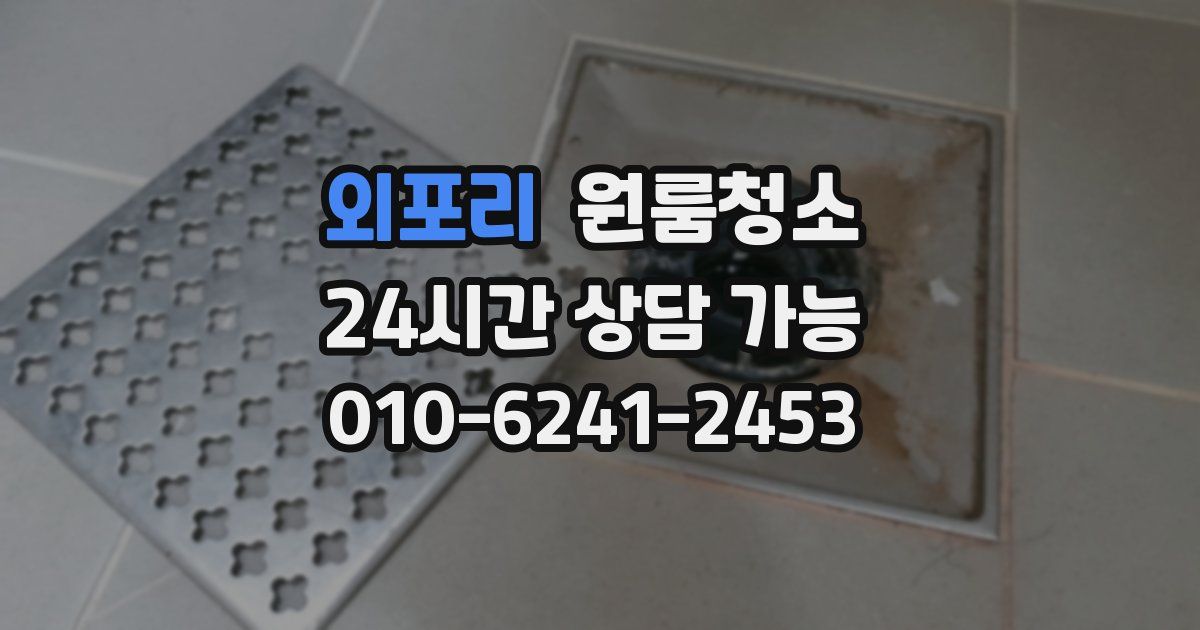 외포리 입주청소