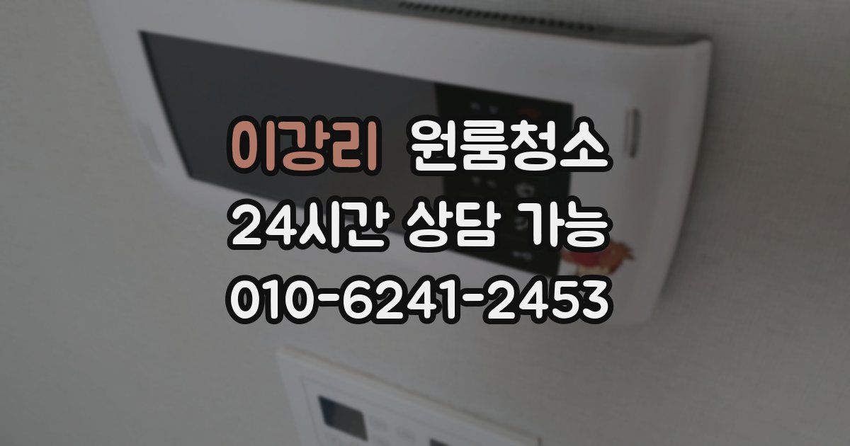 이강리 입주청소