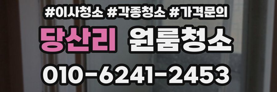 당산리 이사청소