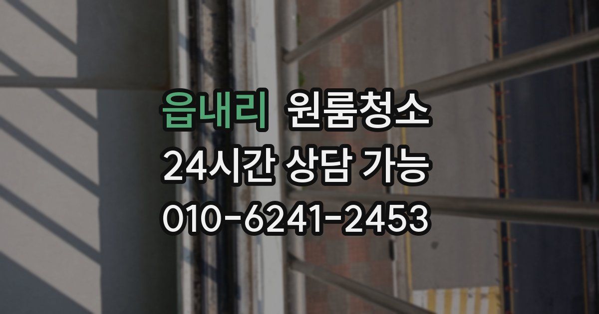 읍내리 입주청소