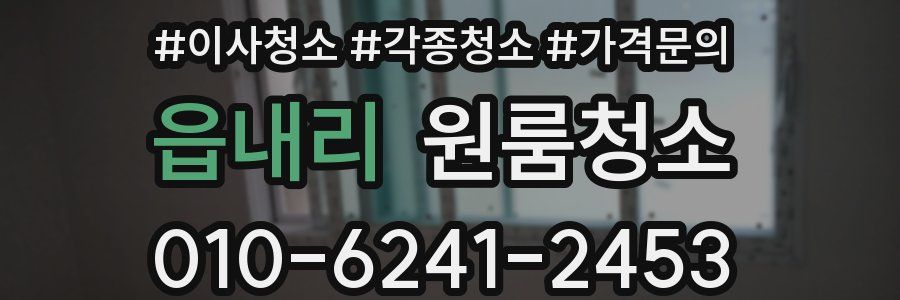 읍내리 이사청소