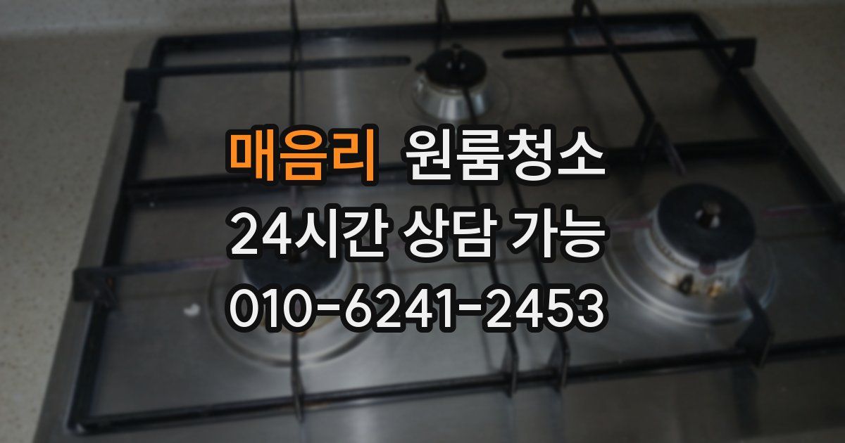 매음리 입주청소