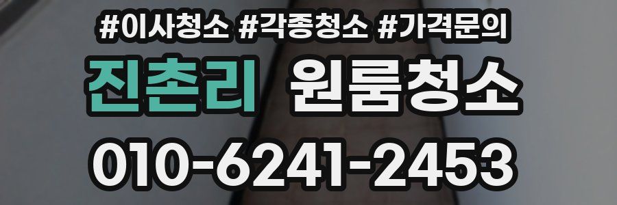 진촌리 이사청소