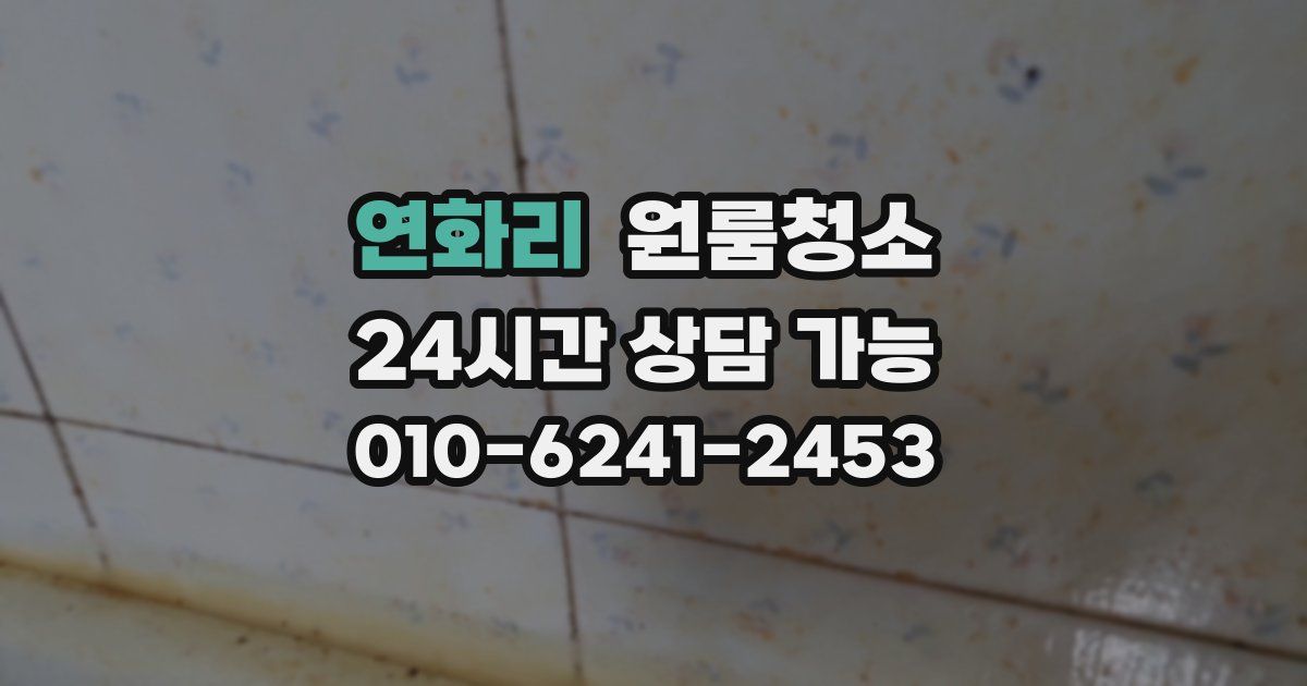 연화리 입주청소