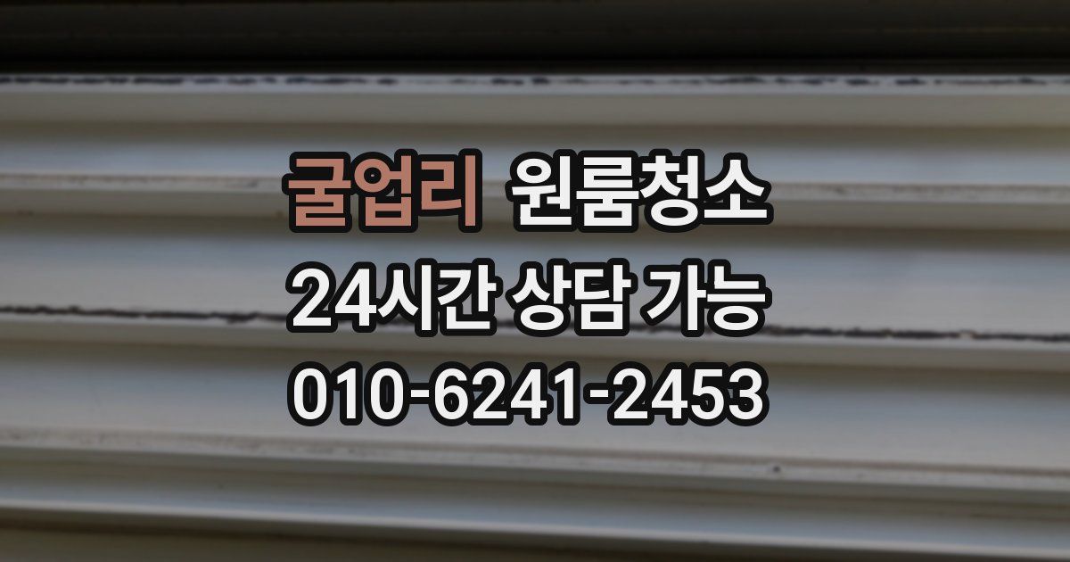 굴업리 입주청소