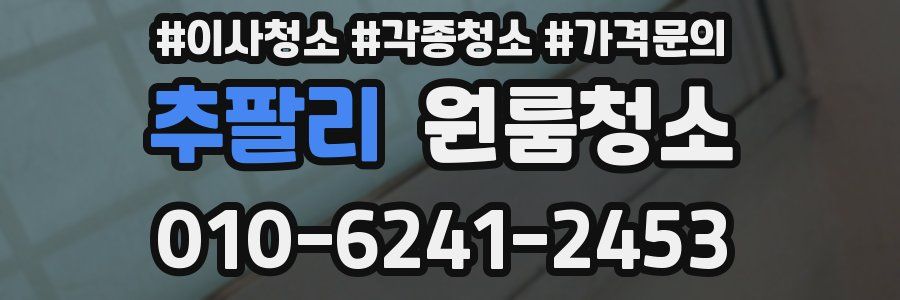 추팔리 이사청소