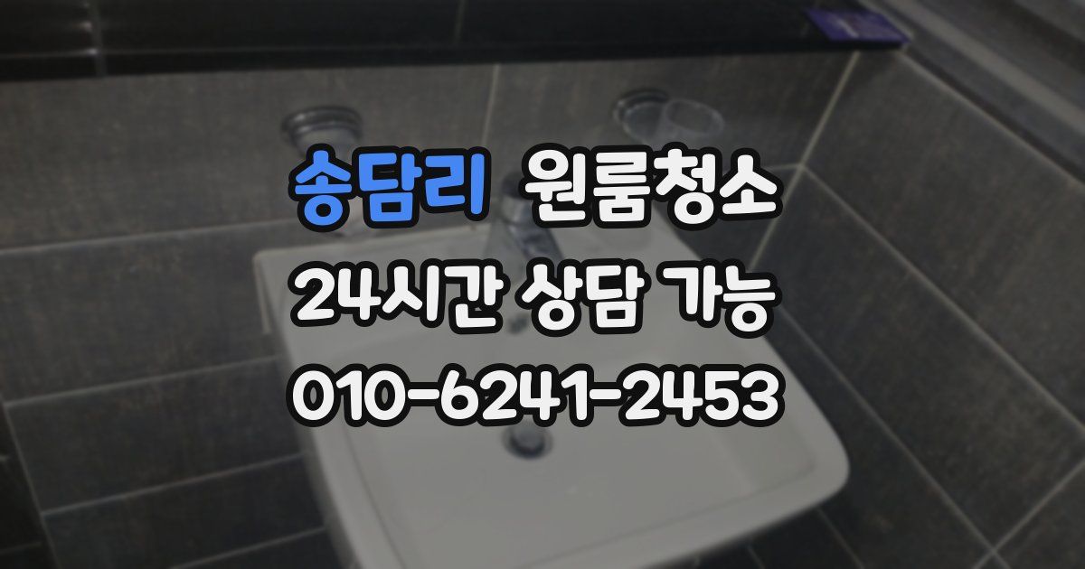 송담리 입주청소