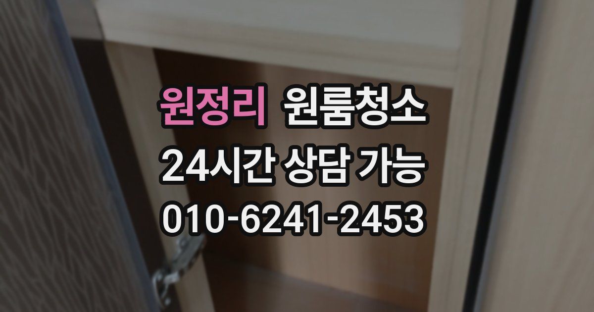 원정리 입주청소