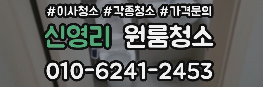 신영리 이사청소