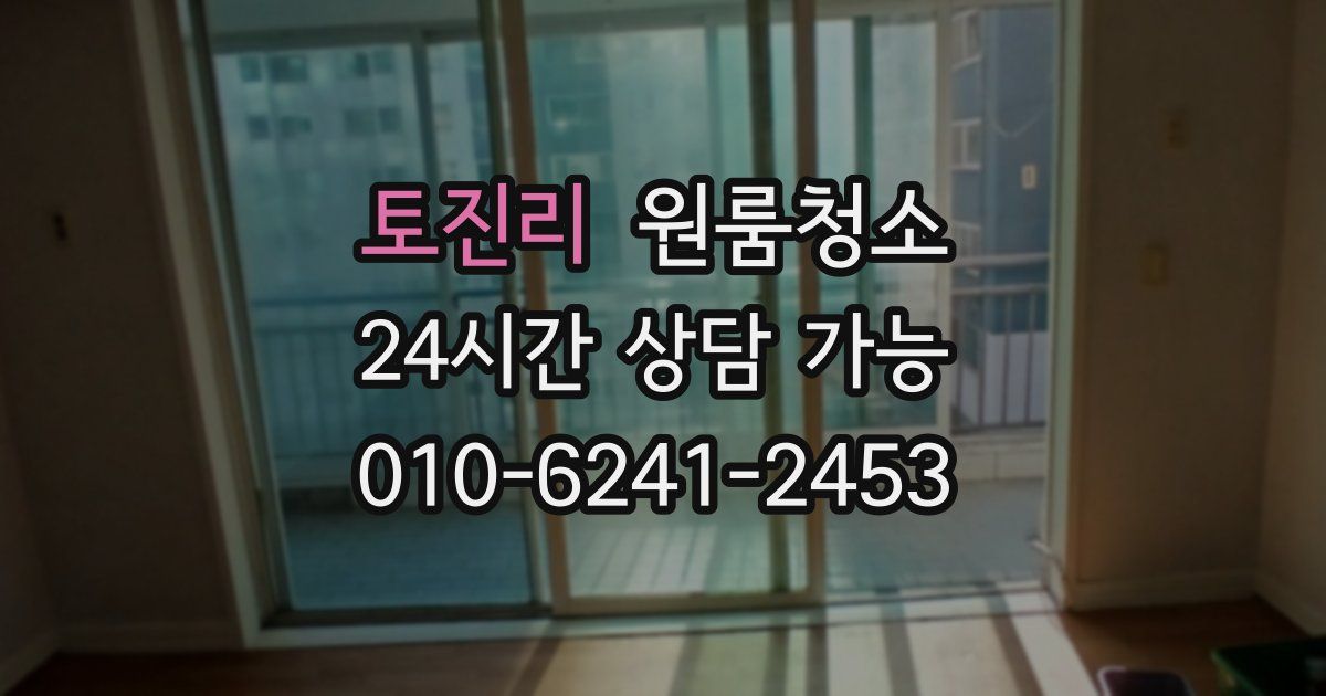 토진리 입주청소