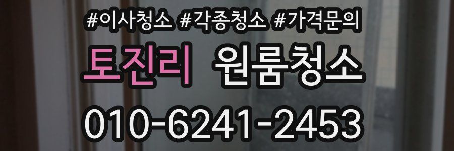 토진리 이사청소