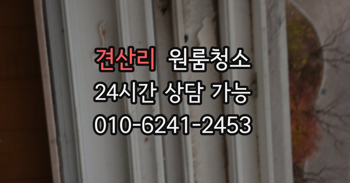 견산리 입주청소