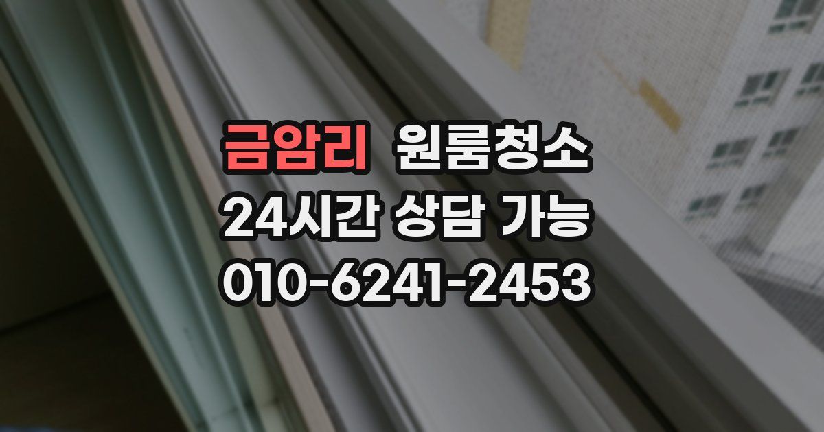 금암리 입주청소