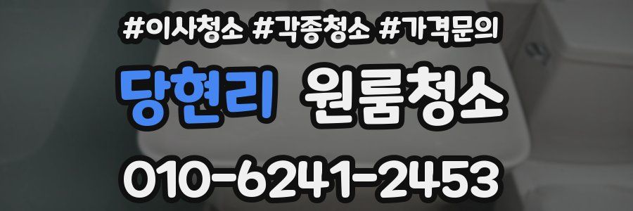 당현리 이사청소