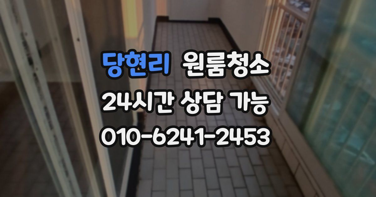 당현리 입주청소