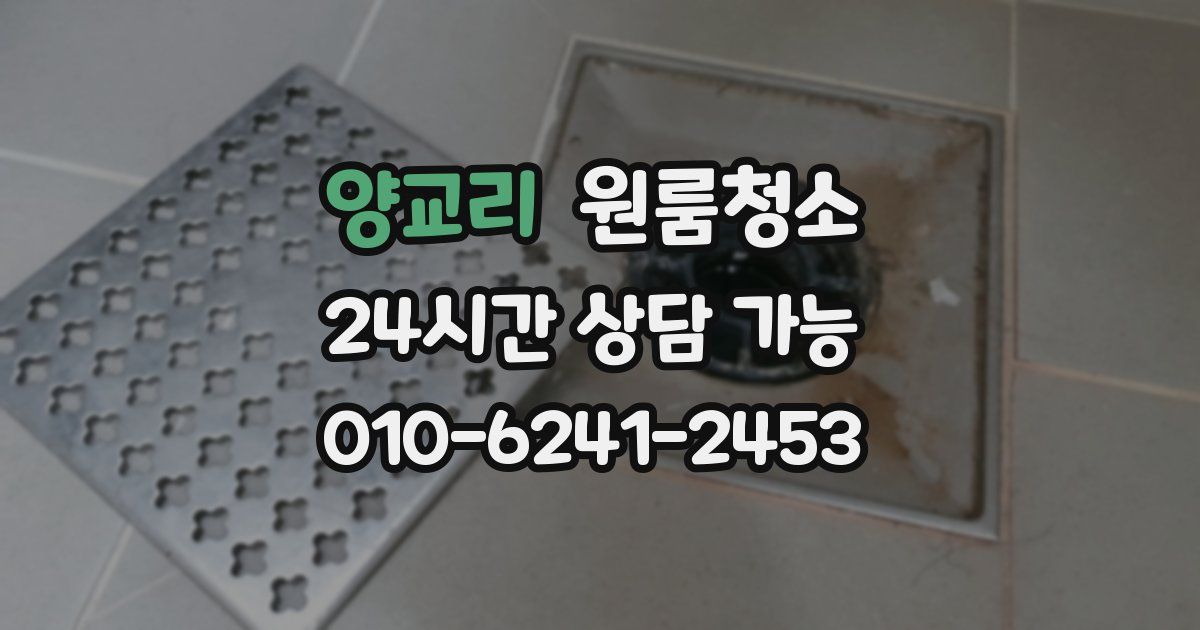 양교리 입주청소