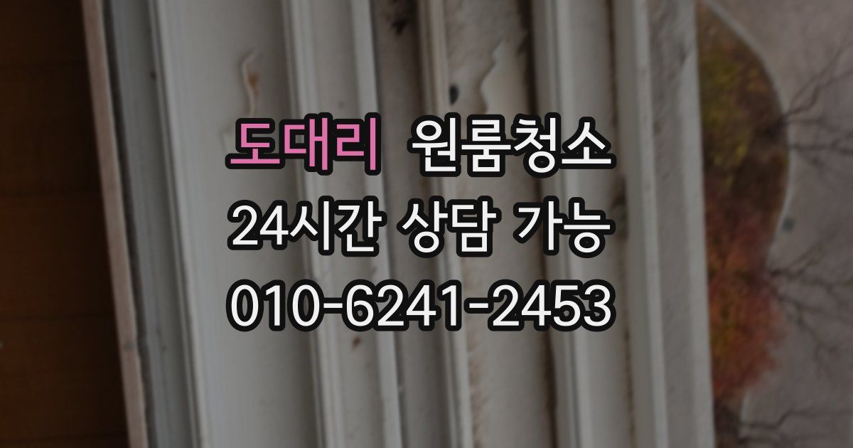 도대리 입주청소