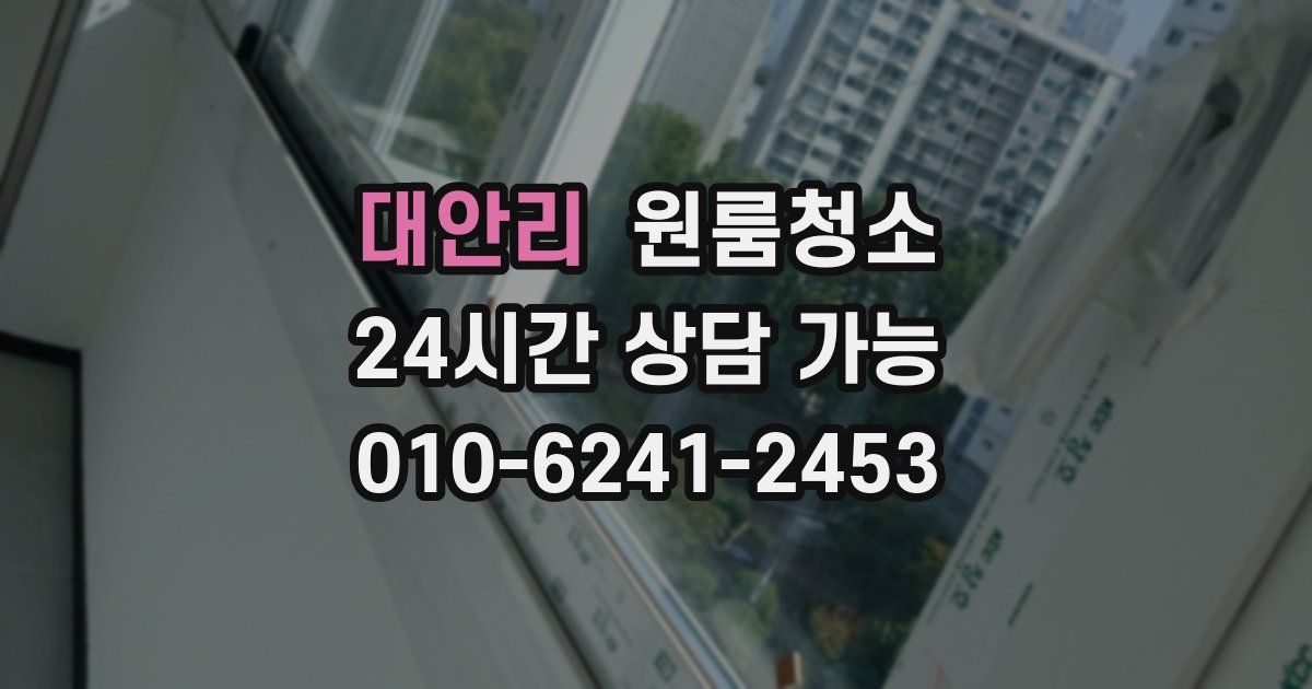 대안리 입주청소